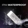 thumbnail image 5 of Altavoz inalámbrico iJoy con tiempo de reproducción de 10 horas - IP66 resistente al agua, al polvo y a la intemperie Altavoz Tiki Bluetooth iluminado con luces LED + altura de estaca ajustable para u, 5 of 5