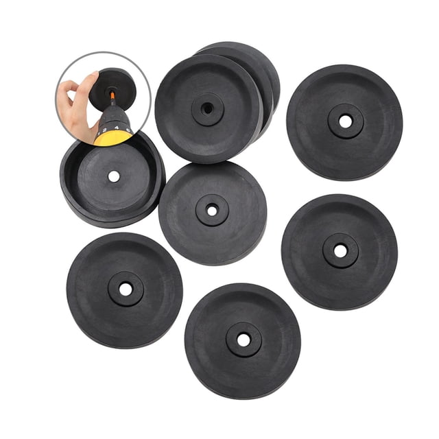 10x Cubierta antipolvo para taladro eléctrico para tamaño de taladro inferior a 8 mm Tazón de ceniza de taladro de impacto de goma para herramientas shamjiam Cubierta de polvo de taladro eléctrico