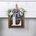 thumbnail image 4 of Taicans Last Name Year Round Front Door Wreath,Last Name Welcome Sign for Front Door,26 Letter Farmhouse Wreath Wooden Hanging Sign Door Decoration Wreath,All Seasons Wreath for Home Decoration-L, 4 of 5