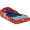 Disney Pixar Cars Lightning McQueen Plastic Sleep and Play Toddler Bed by Delta Children