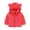 Watermelon Red, variant on LFEOOST Toddler Baby Girls Fall Winter Clothes Jacket for 1-6 Years Old Kids Floral Hooded Windproof Coat Outwear Brown 110