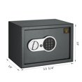 Paragon Lock & Safe Electronic .6 CF Digital Entry Deluxe Safe for Home Security