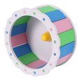 thumbnail image 3 of Shisuyan Roue de Course pour Animaux de Compagnie Roue de Hamster Planche Écologique Multicolore 1 Pce, 3 of 8