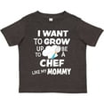 thumbnail image 3 of Inktastic I Want to Grow Up to Be a Chef Like My Mommy Boys or Girls Toddler T-Shirt, 3 of 5