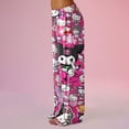 thumbnail image 4 of Anime Pajamas Pants Women Cartoon Family Christmas Pajama Pants Kawaii Flannel Pajama Pants, 4 of 5