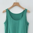 thumbnail image 6 of RongHuan Tank Tops for Women Summer Sleeveless Wide Strap Shirt Basic Sleepwear Workout Yoga Camisole Top, 6 of 6