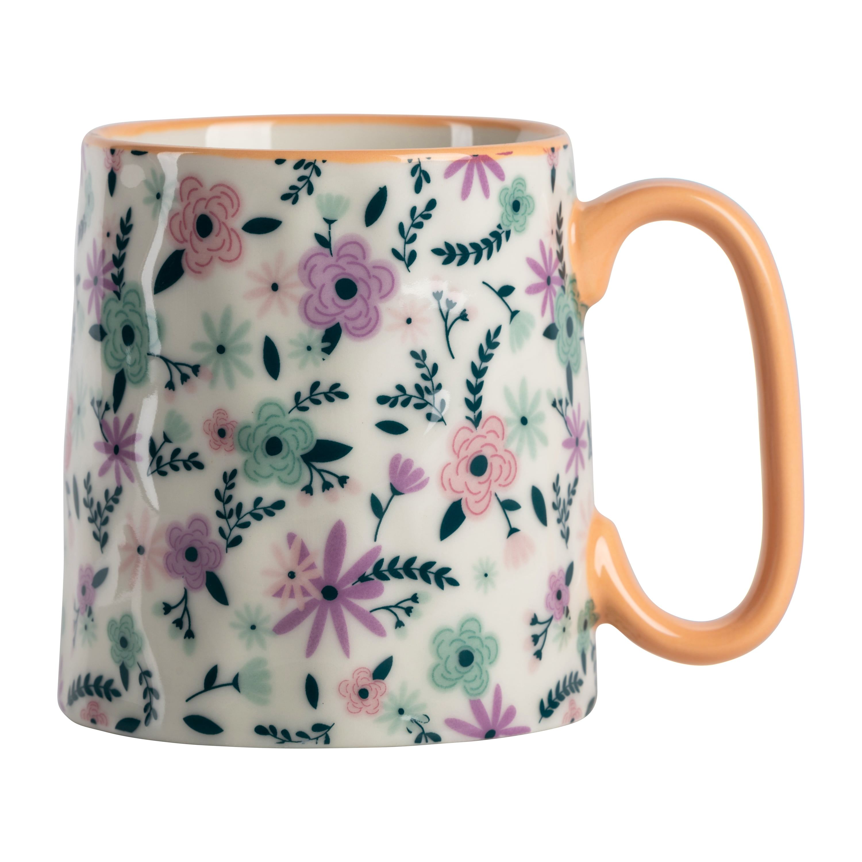 magic unicorn mug handmade ceramic mug pink peony mug floral coffee mug unicorn gifts for girls unicorn birthday
