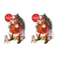 thumbnail image 2 of Coca Cola Christmas Drink in Bottles  Stainless Steel Water Bottle White 17 oz., 2 of 3