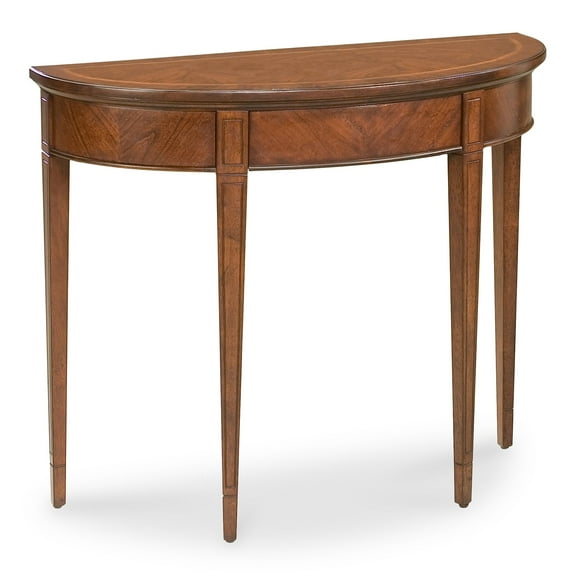 Butler Specialtycompany Hampton Demilune Wood Console Table - Cherry