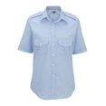 thumbnail image 1 of Chemise à Manches Courtes pour Femmes - Bleu - Très Grand, 1 of 1