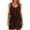 Coffee, variant on Women's Midi Dress Casual Boho Womens Dress Easy Wear No Zipper Beach Travel Daily Outings Casual Vacation Fit Plus Size Available Black M