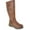 Brown, variant on kozi Canada Women Waterproof Knee High Wide Calf Winter Casual Riding Boot ELEA-7 Fur Boot Side Zipper Removable Insole Brown - Order Half Size Up