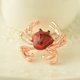 thumbnail image 2 of 3 estilos de aleación Animal perro insecto broche Pin Unisex boda joyería rojo Sunnimix Broche, 2 of 8