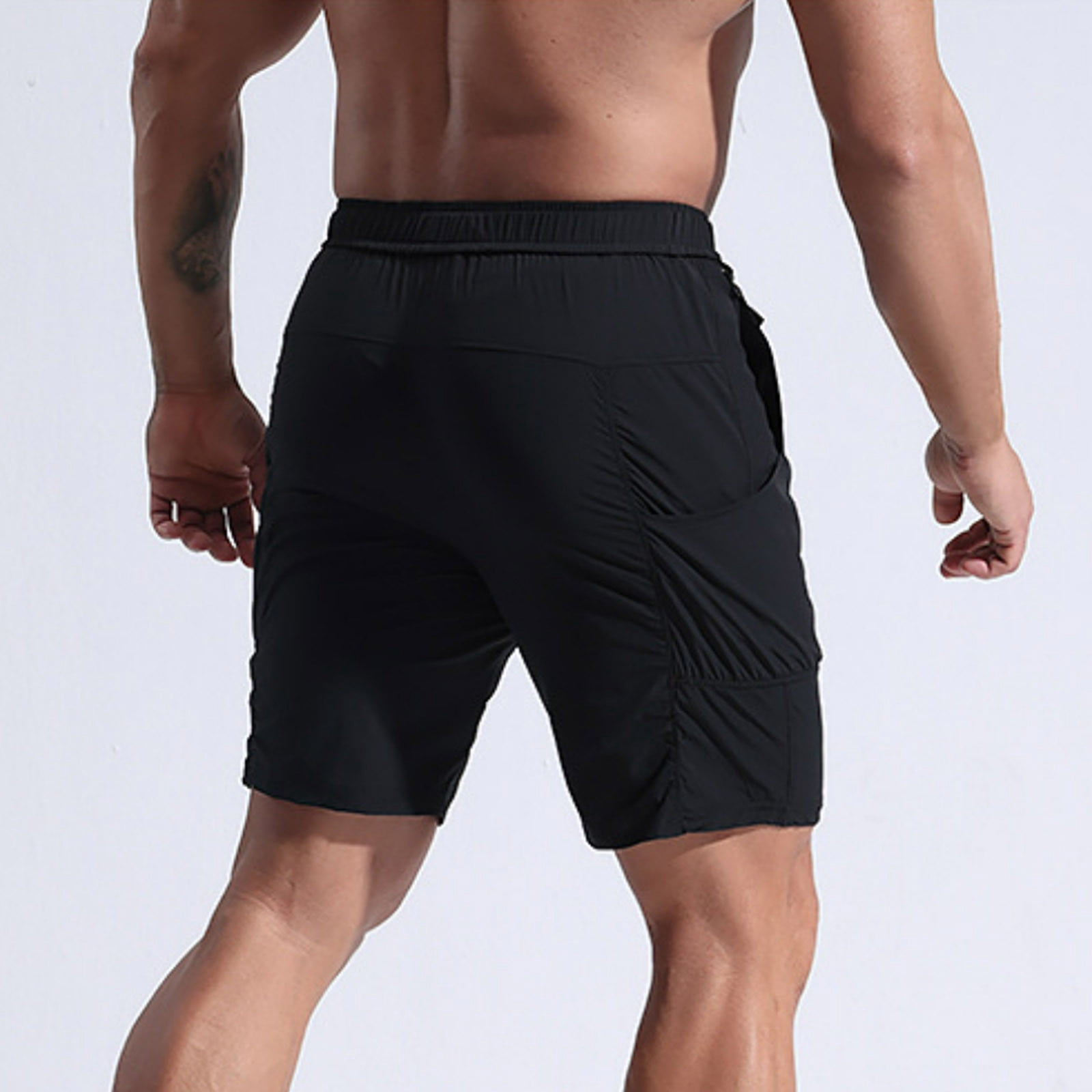 Athletic Shorts Men Plus Size Workout Half Pant Quick Dry Sportwear Outdoor  Loose Gym Short Pants - Walmart.com
