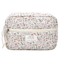 thumbnail image 3 of Maquillaje Acolchada Organizadora Estético para Mujeres Y Niñas (Floral L), 3 of 9