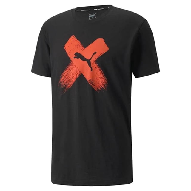 Playera Puma Graphic Recycle para Hombre 521644-01 negro S Puma 521644-01 PLAY. GRAPHIC RECYCLE