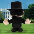 thumbnail image 2 of Bleacher Creatures Abraham Lincoln 8" Kuricha Plush, 2 of 7