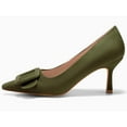 thumbnail image 2 of Women's Closed Pointed Toe Pumps Stiletto High Heels Wedding Party Dress Shoes, 2 of 4