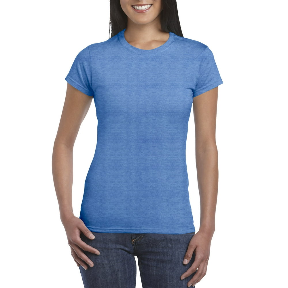 Download Gildan - Gildan Softstyle Ladies' Tee G64000L - Walmart.com - Walmart.com