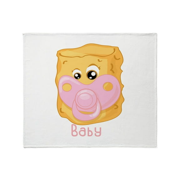 CafePress - Tater Tot Baby Throw Blanket - Soft Fleece Throw Blanket, 50"x60" for All Ages