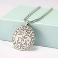 thumbnail image 6 of Brave Warrior Talisman Pendant Necklace Solomon Amulet Stainless Steel Jewelry, 6 of 7