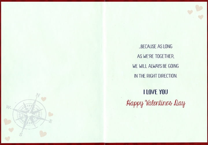 husband valentines card