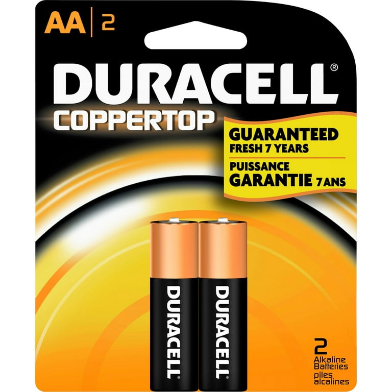 Power Boost CopperTop Alkaline AA Batteries, 2/Pack Power Boost CopperTop Alkaline AA Batteries, 2/Pack