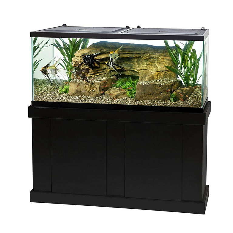 Tetra 55-Gallon Starter Aquarium with Net, Food, Filter, Heater/Conditioner  material 