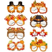 Thanksgiving Glasses, 16PCS Turkey Eyeglasses Cosplay Party Glasses Photo Prop for Thanksgiving Day Birthday Carnival Party Supplies$$Home Decor, Kitchen, & Other
