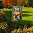 thumbnail image 4 of Briarwood Lane Patterned Pumpkin Stack Fall Garden Flag, 4 of 4