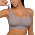 thumbnail image 4 of qelini Lace Bras for Women Thin Strap Wireless Breathable Bralettes Side Support Seamless Everyday Tshirt Bra, 4 of 7