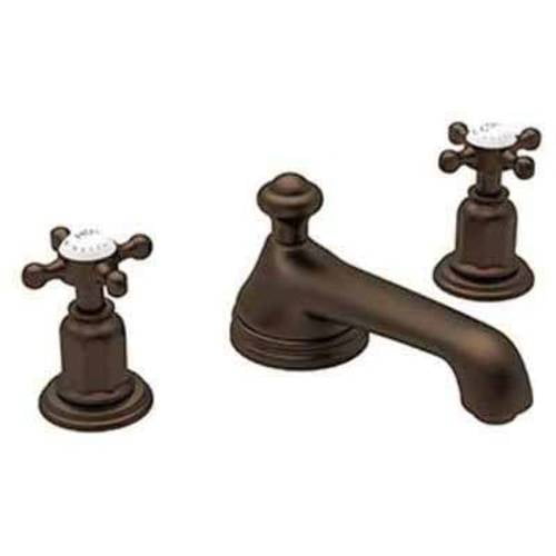 Rohl U3706 Perrin and Rowe Widespread Bathroom Faucet with PopUp Drain