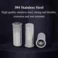 thumbnail image 4 of 10 Pieces SUS304 Countersink Head Rivet Nut Insert Rivnut Round Riveted Nuts with Knurling Sealed Insert Nutsert, 4 of 6