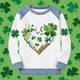 thumbnail image 5 of TaTaai Women's St Patrick's Day Fashion Long Sleeve Shirt, Color Block Round Neck, Casual Soft Fit for Holiday Casual Daily Outfits Gift, 5 of 5