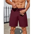thumbnail image 6 of Pinspark Men's Athletic Running Shorts 7" Mesh Quick Dry Workout Shorts with Zipper Pockets Lightweight Gym Shorts, 6 of 8