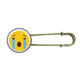 thumbnail image 1 of grito amarillo lindo hermoso patron de chat en linea ilustración eses broche de broche de metal antiguo Unbranded M, 1 of 3