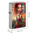 thumbnail image 2 of Descendientes: El ascenso de Red-theme Copper Metal Lighter Shell, Premium Replacement Refillable Lighter Case with Durable Metal Construction, Compatible with Zippo and Most Standard Lighter Models, 2 of 6