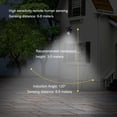 thumbnail image 2 of Inteprter Luces solares portátiles del ABS Lámpara de pared solar con./apagado automático Luces solares Luces solares al aire libre al aire Cámaras de vigilancia tipo2, 2 of 4