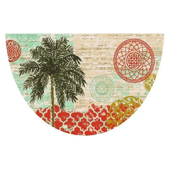 Mayberry Rug SEA20601 19X31 19 x 31 in. Seaside Palm Area Rug, Panache