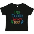 thumbnail image 3 of Inktastic My Nonna Loves Me Grandchild Boys or Girls Toddler T-Shirt, 3 of 5