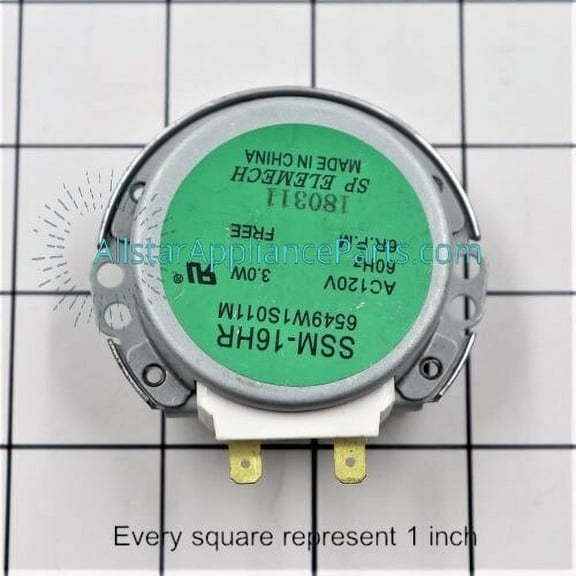 Whirlpool Microwave Turntable Motor WPW10207571