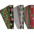 thumbnail image 2 of Kirkland Signature Christmas Gift Wrap Wrapping Paper Double Sided 3 Rolls, 2 of 3
