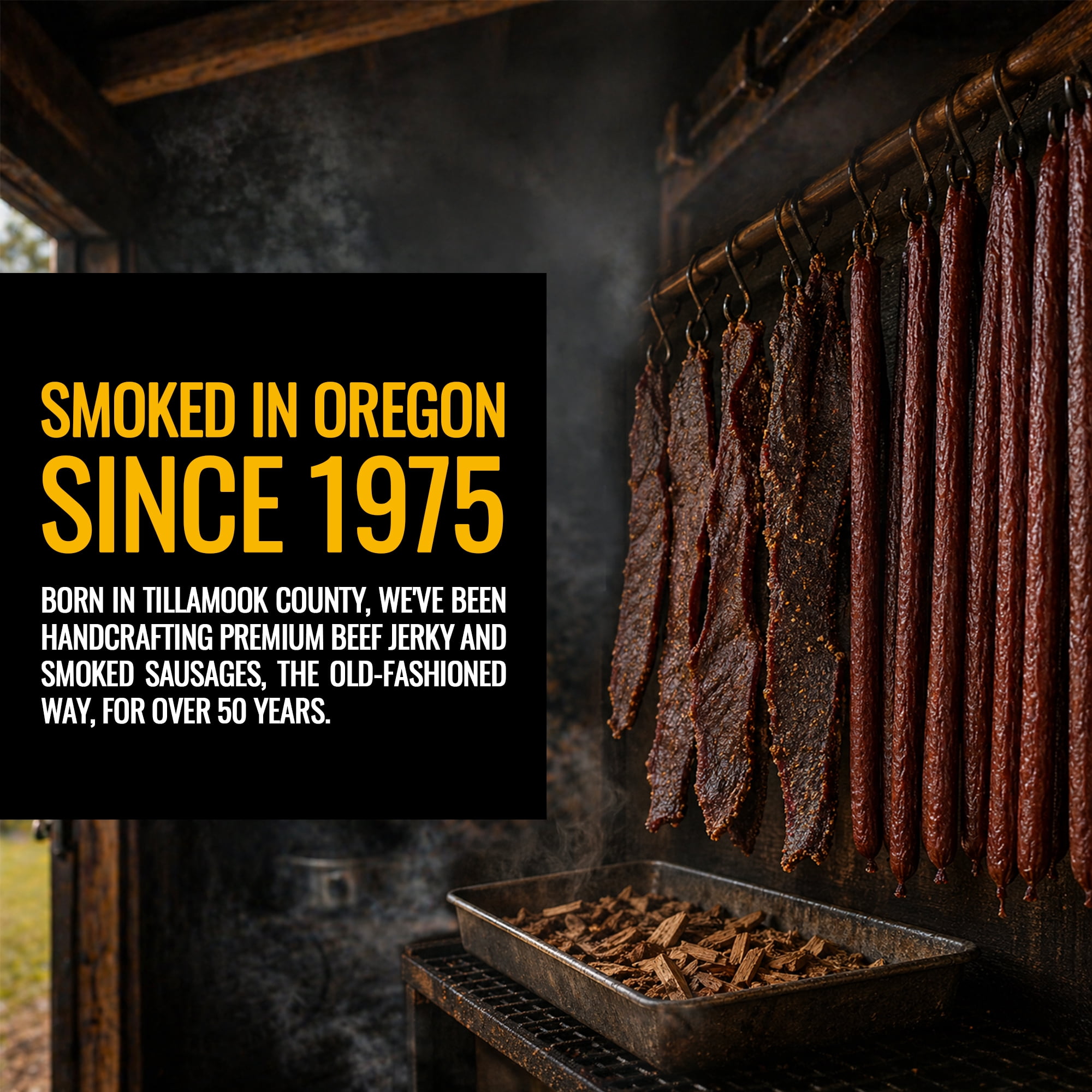 Tillamook Country Smoker Original Zero Sugar Smoked Sausages, 9g Protein per Serving, 3 Oz