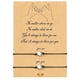 thumbnail image 1 of Pulsera de cuerda con forma de corazón de 2 piezas, pulsera de cuerda ajustable hecha a mano para relaciones, pulsera de regalo, amistad, novias, parejas, 1 of 5