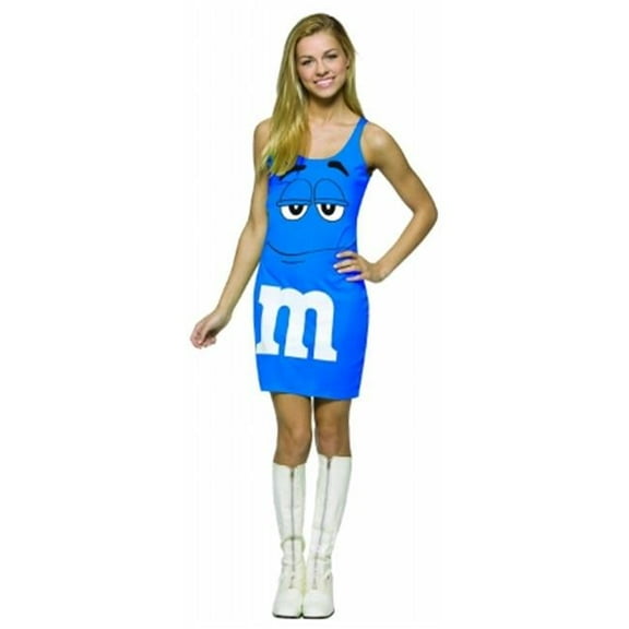Costumes For All Occasions Gc4044 M&Ms Blue Tank Dress 13-16
