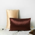 thumbnail image 4 of Luxury Pure Mulberry Silk Pillowcase 32 Momme Drape Collection Neutrals, 4 of 8