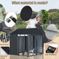 thumbnail image 3 of Funda para caseta para perros al aire libre LYBOSH, cobertura total, 1,2 x 1,3 x 1,4 m, 3 of 5