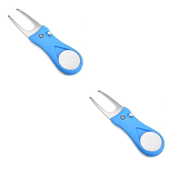 Greeniant Plegable Golf Pitch Groove Reparación Tenedor Acero Inoxidable Portátil Type2 NO2