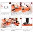 thumbnail image 6 of Uxcell 10 Packs 6mm to 50mm Diamond Drill Bits Hollow Drill Hole Saw Set with Guide Fixture for Glass Tile, 6 of 6