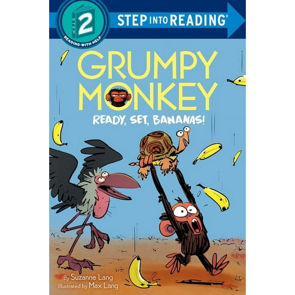Grumpy Monkey Step Into Reading Grumpy Monkey Ready, Set, Bananas!, (Paperback)